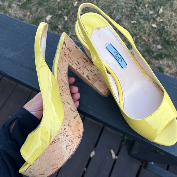 Prada Wedges size 38 - Picture 5 of 5